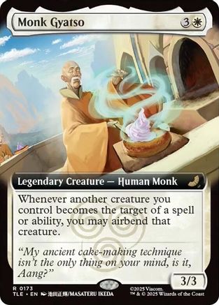 Monk Gyatso (Extended Art) (TLE-173) - [Avatar: The Last Airbender: Eternal-Legal]