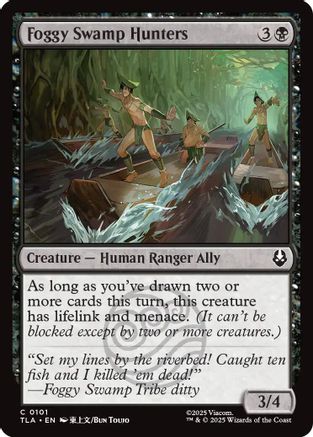 Foggy Swamp Hunters (TLA-101) - [Avatar: The Last Airbender]