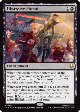 Obsessive Pursuit (TLA-112) - [Avatar: The Last Airbender] Foil
