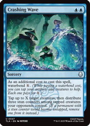 Crashing Wave (TLA-047) - [Avatar: The Last Airbender] Foil