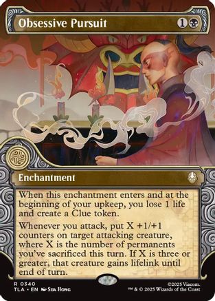Obsessive Pursuit (Showcase) (TLA-340) - [Avatar: The Last Airbender] Foil