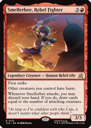 Smellerbee, Rebel Fighter (TLE-125) - [Avatar: The Last Airbender: Eternal-Legal] Foil