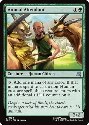 Animal Attendant (TLE-128) - [Avatar: The Last Airbender: Eternal-Legal] Foil