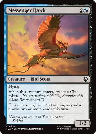 Messenger Hawk (TLA-234) - [Avatar: The Last Airbender] Foil