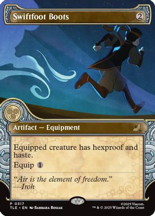 Swiftfoot Boots (Showcase) (TLE-317) - [Avatar: The Last Airbender: Eternal-Legal]