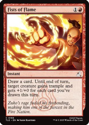 Fists of Flame (TLE-166) - [Avatar: The Last Airbender: Eternal-Legal]