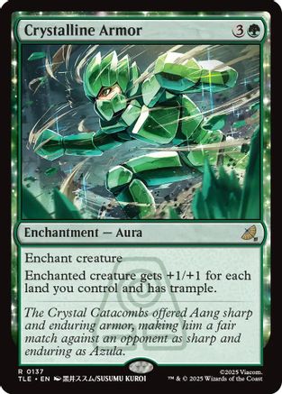 Crystalline Armor (TLE-137) - [Avatar: The Last Airbender: Eternal-Legal]