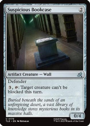 Suspicious Bookcase (TLE-170) - [Avatar: The Last Airbender: Eternal-Legal]