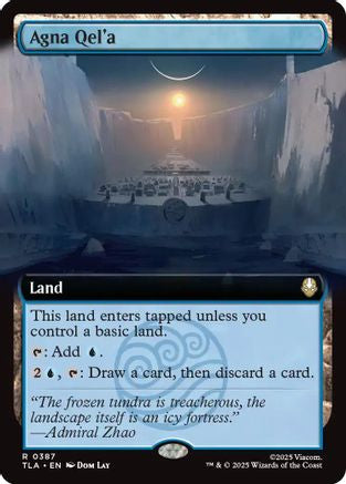 Agna Qel'a (Extended Art) (TLA-387) - [Avatar: The Last Airbender] Foil
