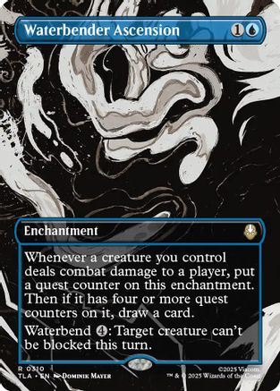 Waterbender Ascension (Borderless) (TLA-310) - [Avatar: The Last Airbender] Foil