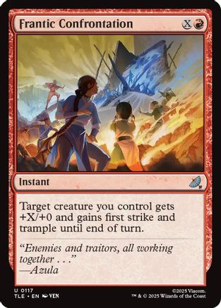 Frantic Confrontation (TLE-117) - [Avatar: The Last Airbender: Eternal-Legal]