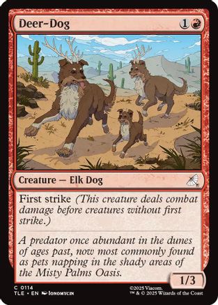 Deer-Dog (TLE-114) - [Avatar: The Last Airbender: Eternal-Legal]
