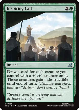 Inspiring Call (TLE-168) - [Avatar: The Last Airbender: Eternal-Legal] Foil