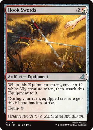 Hook Swords (TLE-147) - [Avatar: The Last Airbender: Eternal-Legal] Foil