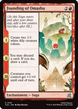 Founding of Omashu (TLE-116) - [Avatar: The Last Airbender: Eternal-Legal] Foil