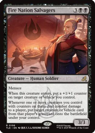 Fire Nation Salvagers (TLE-106) - [Avatar: The Last Airbender: Eternal-Legal] Foil