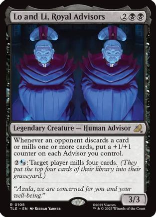 Lo and Li, Royal Advisors (TLE-108) - [Avatar: The Last Airbender: Eternal-Legal] Foil