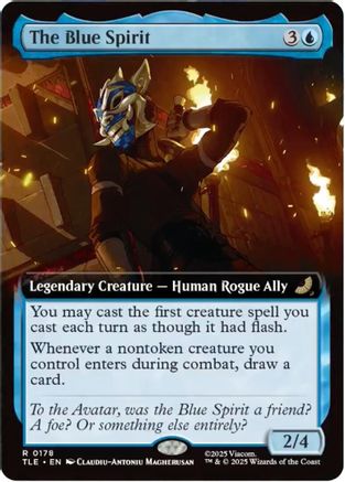 The Blue Spirit (Extended Art) (TLE-178) - [Avatar: The Last Airbender: Eternal-Legal] Foil