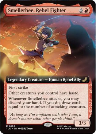 Smellerbee, Rebel Fighter (Extended Art) (TLE-198) - [Avatar: The Last Airbender: Eternal-Legal]