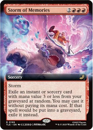 Storm of Memories (Extended Art) (TLE-199) - [Avatar: The Last Airbender: Eternal-Legal]