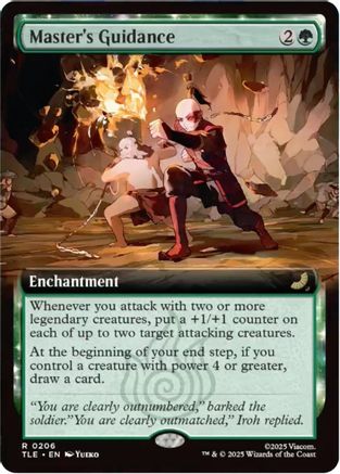 Master's Guidance (Extended Art) (TLE-206) - [Avatar: The Last Airbender: Eternal-Legal]
