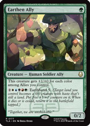 Earthen Ally (TLA-177) - [Avatar: The Last Airbender] Foil