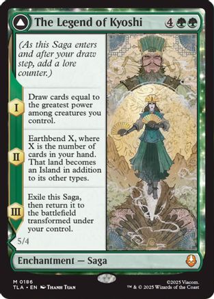 The Legend of Kyoshi (TLA-186) - [Avatar: The Last Airbender] Foil