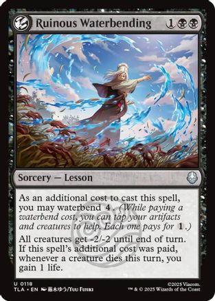 Ruinous Waterbending (TLA-118) - [Avatar: The Last Airbender]
