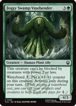 Foggy Swamp Vinebender (TLA-180) - [Avatar: The Last Airbender] Foil