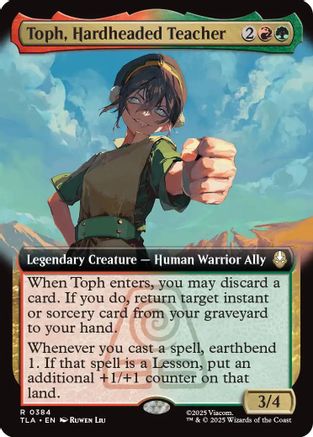 Toph, Hardheaded Teacher (Extended Art) (TLA-384) - [Avatar: The Last Airbender]