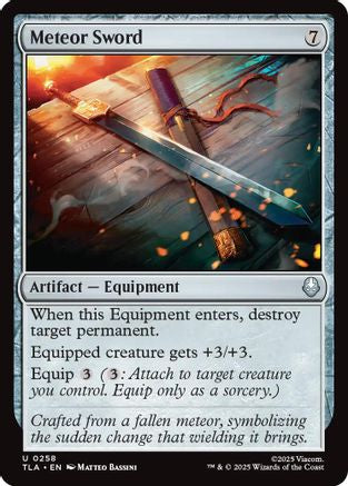 Meteor Sword (TLA-258) - [Avatar: The Last Airbender] Foil