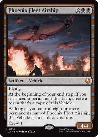 Phoenix Fleet Airship (TLA-114) - [Avatar: The Last Airbender]