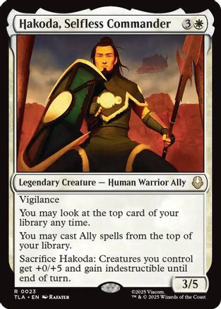 Hakoda, Selfless Commander (TLA-023) - [Avatar: The Last Airbender]