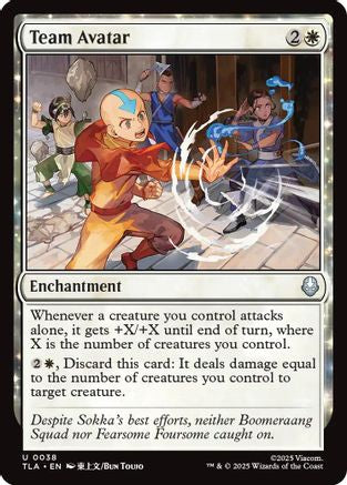 Team Avatar (TLA-038) - [Avatar: The Last Airbender] Foil