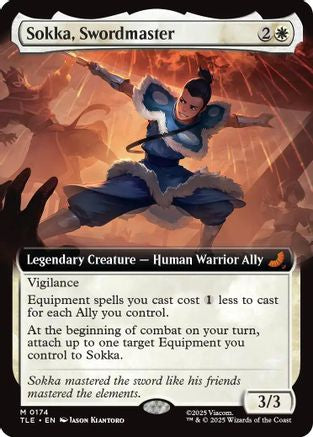 Sokka, Swordmaster (Extended Art) (TLE-174) - [Avatar: The Last Airbender: Eternal-Legal] Foil