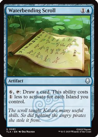 Waterbending Scroll (TLA-081) - [Avatar: The Last Airbender] Foil