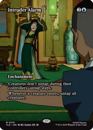 Intruder Alarm (Borderless) (TLE-015) - [Avatar: The Last Airbender: Eternal-Legal] Foil