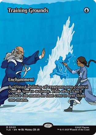 Training Grounds (Borderless) (TLE-020) - [Avatar: The Last Airbender: Eternal-Legal]