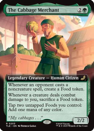 The Cabbage Merchant (Extended Art) (TLE-203) - [Avatar: The Last Airbender: Eternal-Legal]