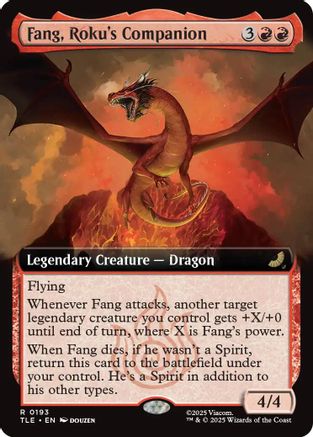 Fang, Roku's Companion (Extended Art) (TLE-193) - [Avatar: The Last Airbender: Eternal-Legal]