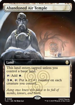 Abandoned Air Temple (Extended Art) (TLA-386) - [Avatar: The Last Airbender] Foil