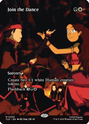 Join the Dance (Borderless) (TLE-050) - [Avatar: The Last Airbender: Eternal-Legal]