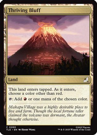 Thriving Bluff (TLA-260) - [Avatar: The Last Airbender] Foil