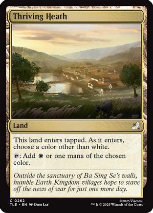 Thriving Heath (TLE-262) - [Avatar: The Last Airbender: Eternal-Legal] Foil