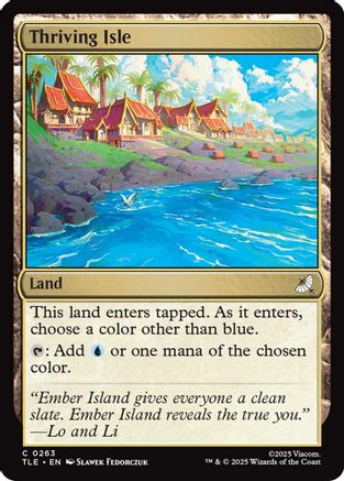 Thriving Isle (TLE-263) - [Avatar: The Last Airbender: Eternal-Legal] Foil