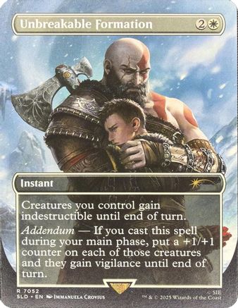 Unbreakable Formation (7052) (SLD-7052) - [Secret Lair Drop Series] Foil