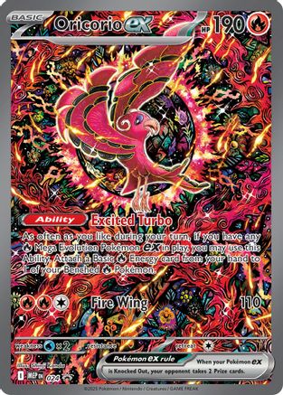 Oricorio ex - 024 24 - [ME Mega Evolution Promo] Holofoil