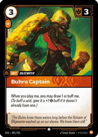 Buhru Captain (091/221) - Spiritforged Foil