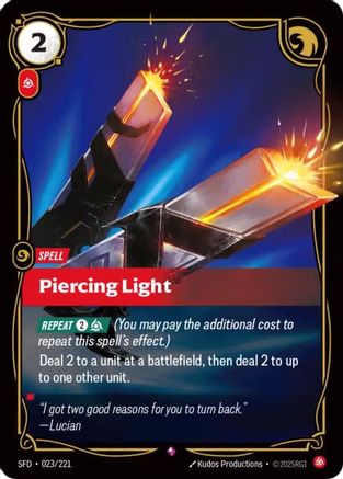 Piercing Light (023/221) - Spiritforged Foil