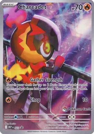 Charcadet - 022 (Pokemon Center Exclusive) 22 - [ME Mega Evolution Promo] Holofoil